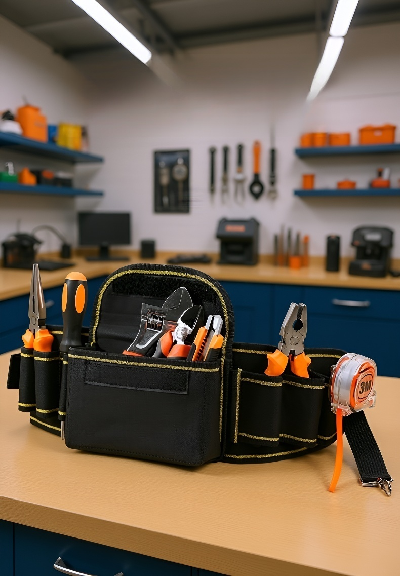 Heavy duty tool bag for handyman and DIY projects