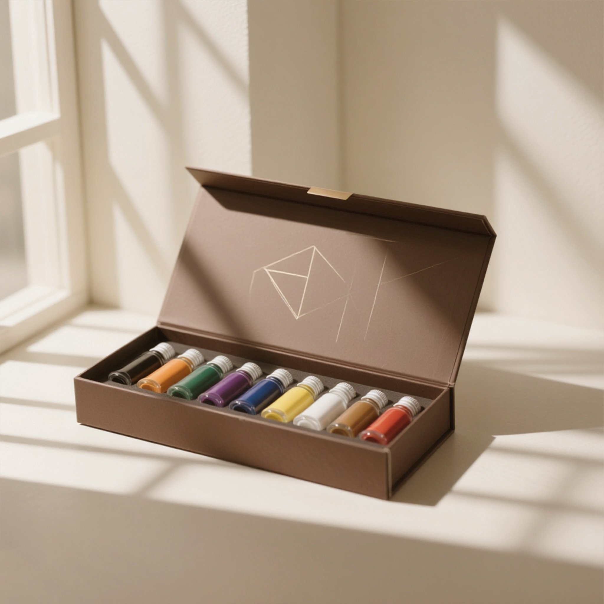 国画用水墨絵具セット（2箱入り）