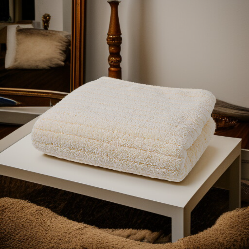 コーラルフリースバスタオル