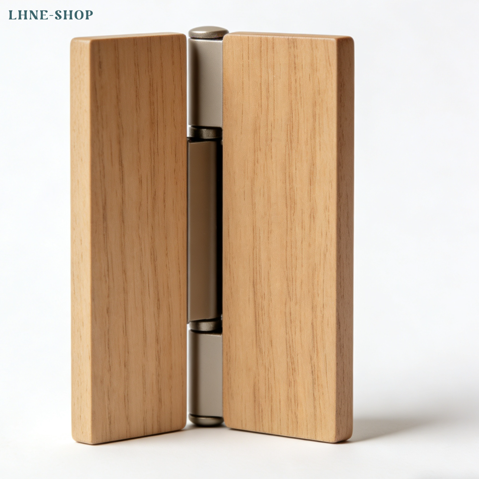 無垢材エッジの金属ヒンジ（10個）