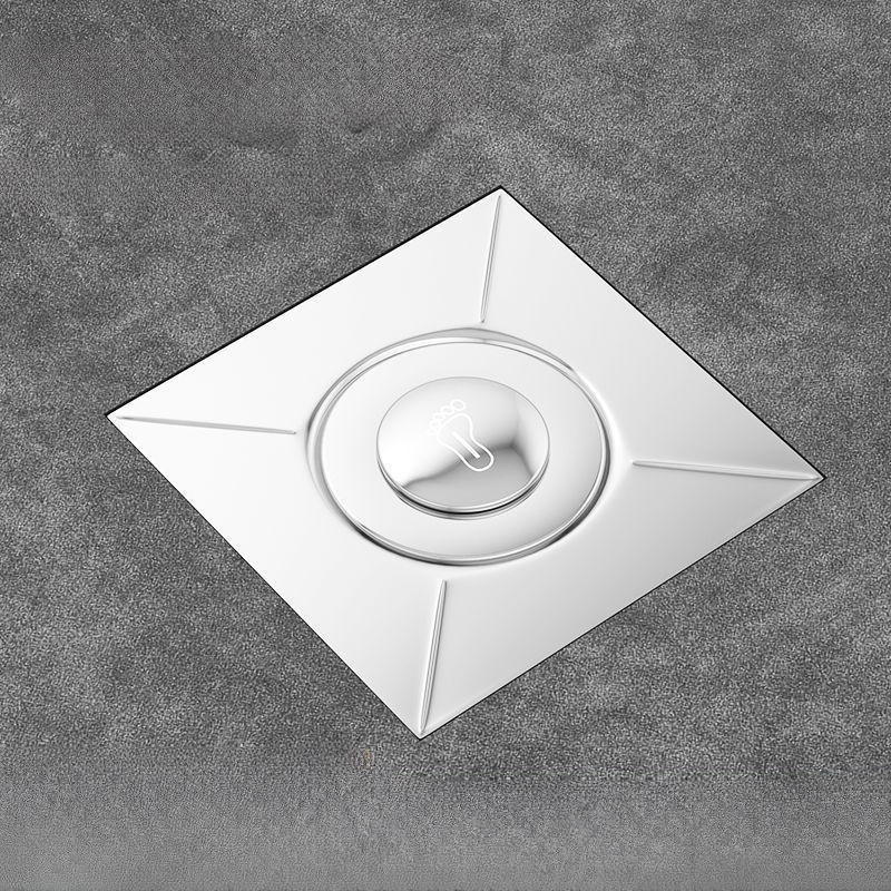 Rejilla de drenaje de piso clásica mejorada para baños, accesorio de fontanería universal