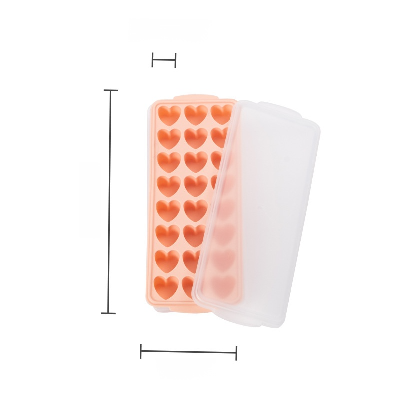 心型矽膠製冰盒