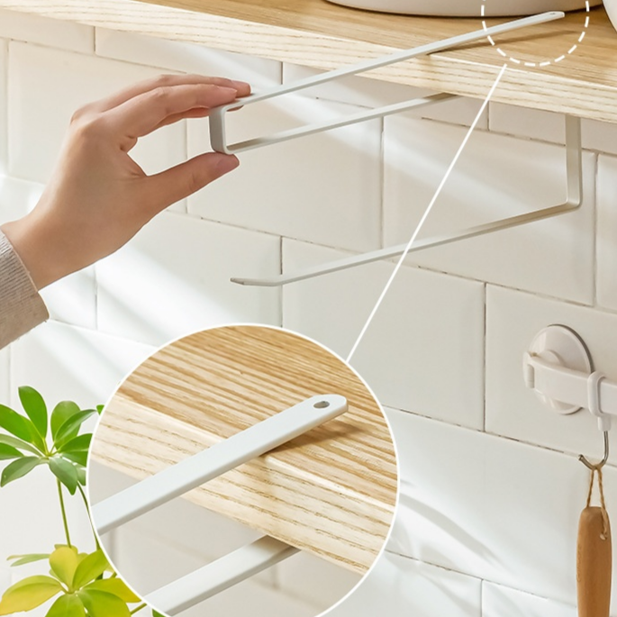 廚房纸巾毛巾收纳架