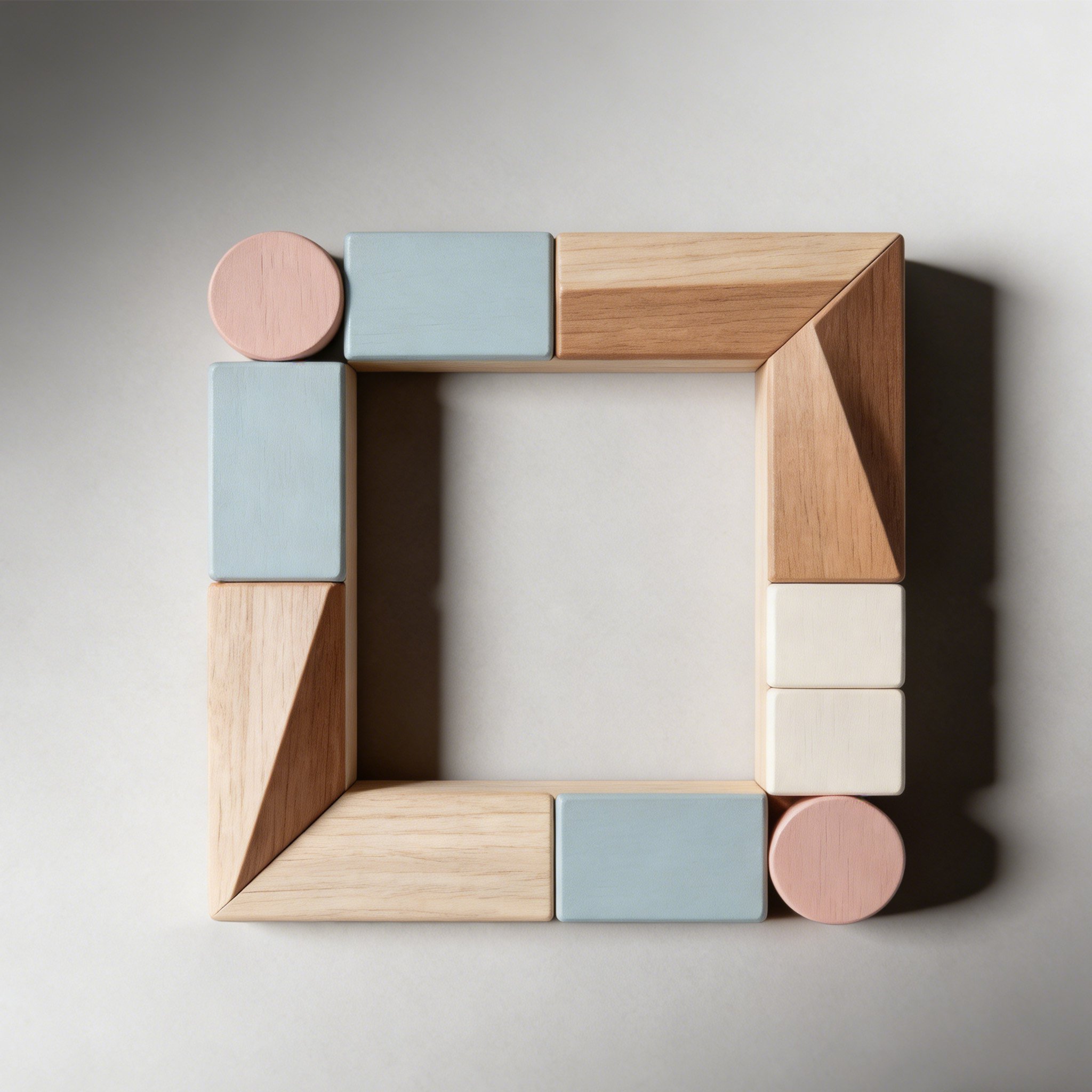 Vintage Wooden Photo Frame