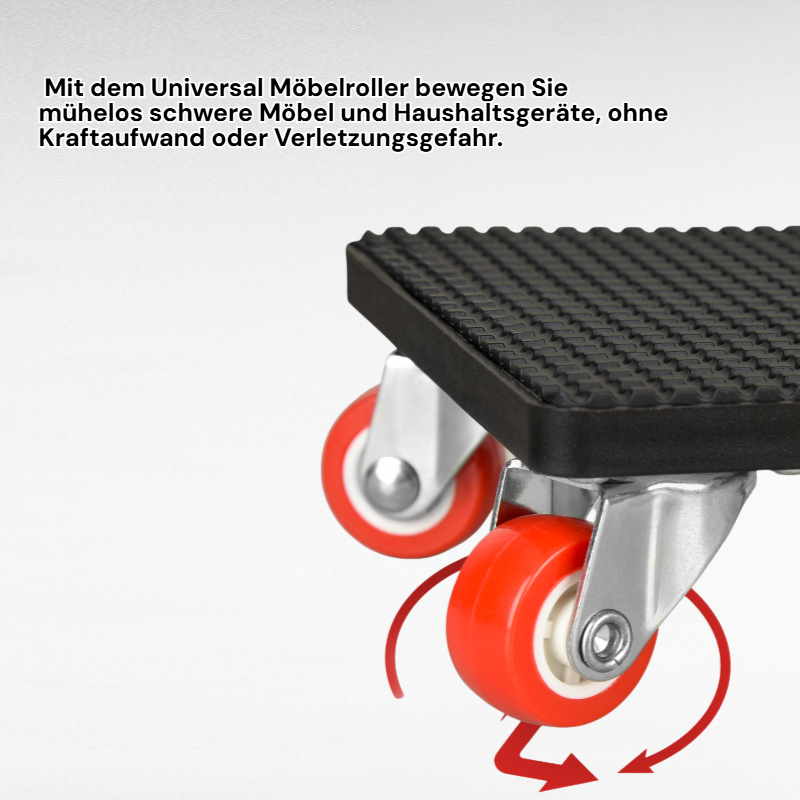Universal Möbelroller für einfache Bewegung schwerer Gegenstände