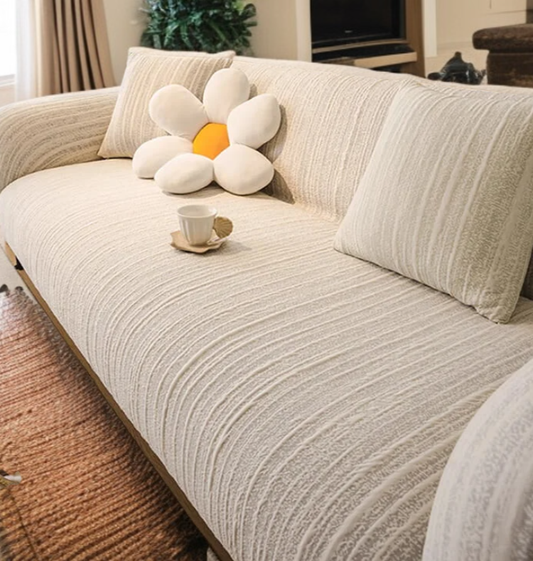 다양한 컬러의 스트레치 소파 커버