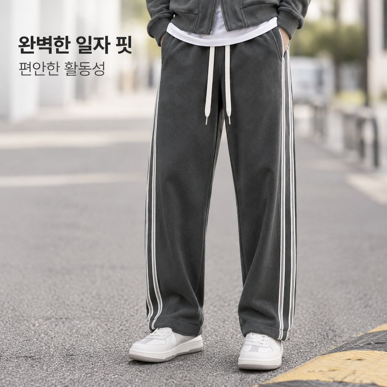 남성용 캐주얼 트레이닝 바지