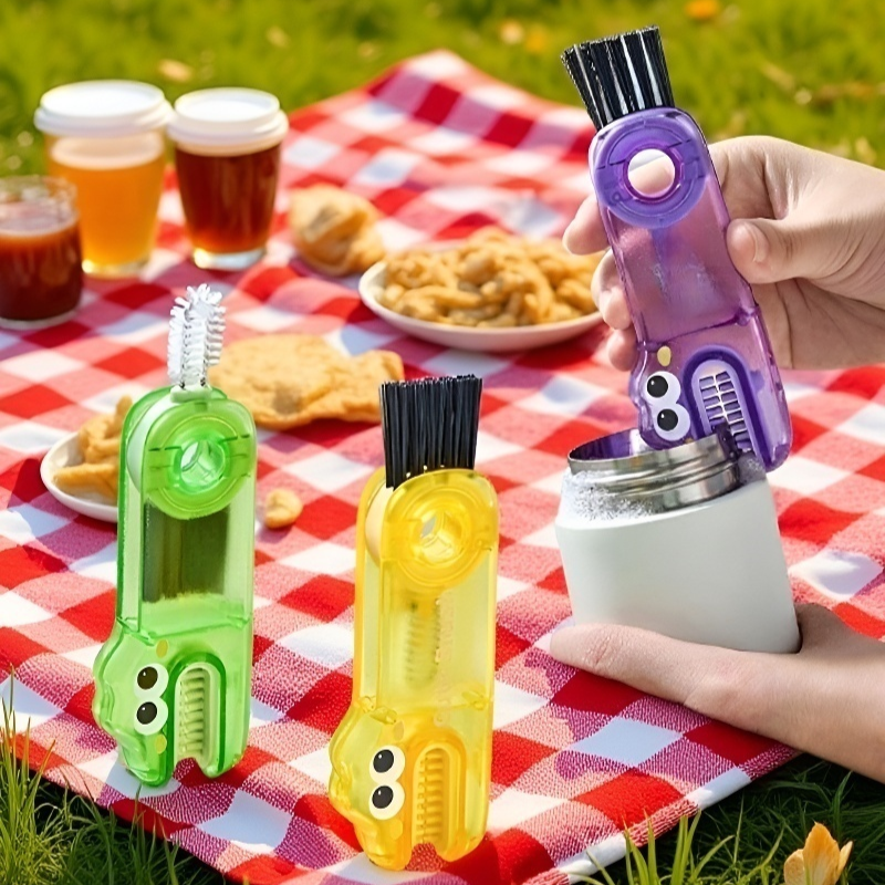 청소 브러쉬의 접이식 디자인 디테일