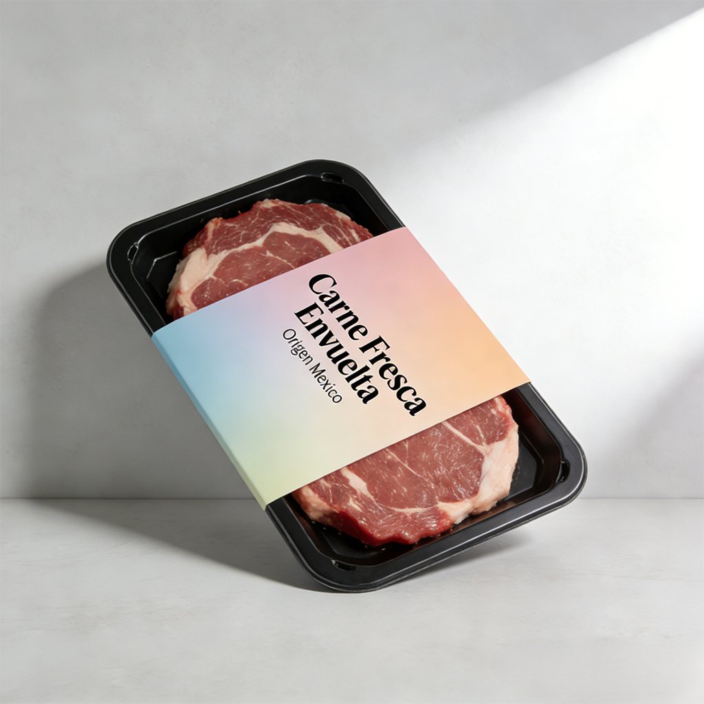 Carne de cerdo seleccionada fresca, paquete de 4 cajas