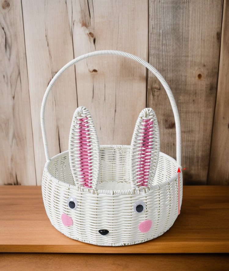 거실 정리용 라탄 바구니