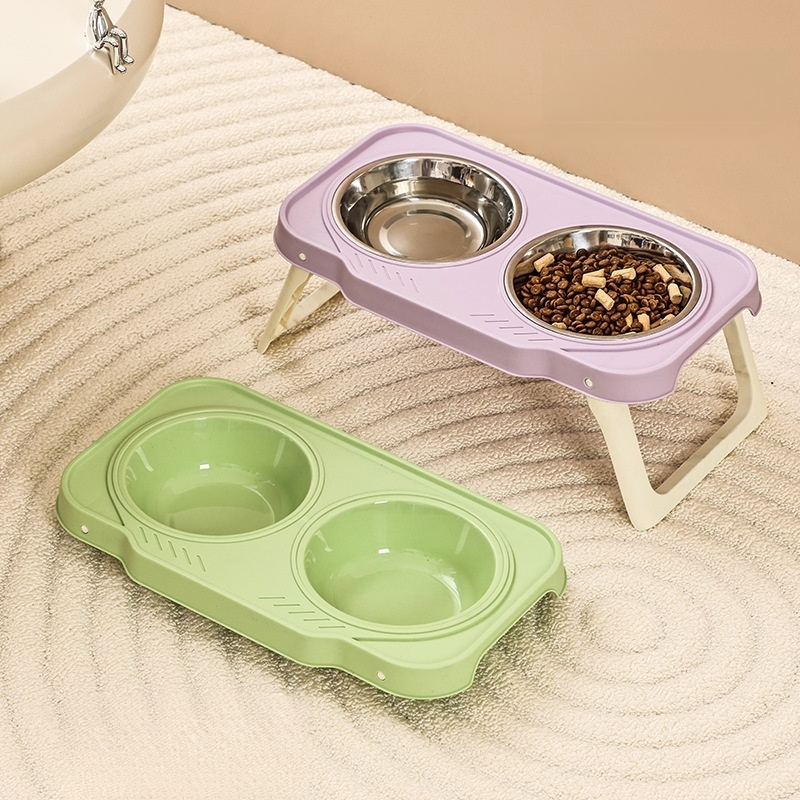 折りたたみ式犬用フードボウル