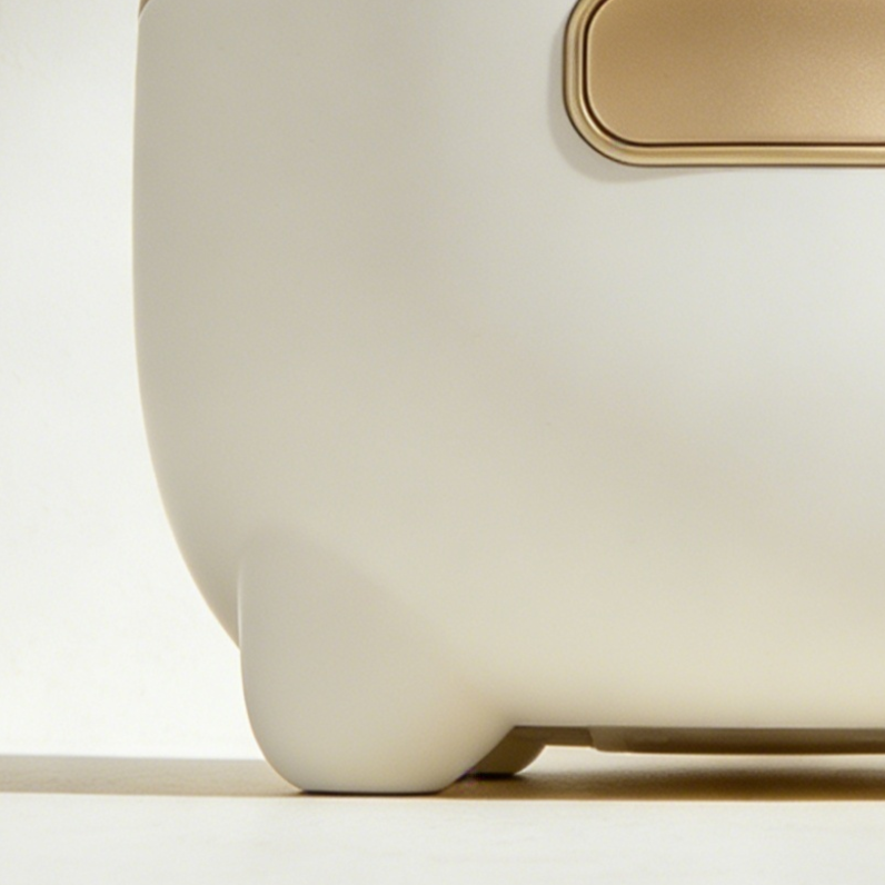 Close-up of Smart Rice Cooker control panel and LED screen