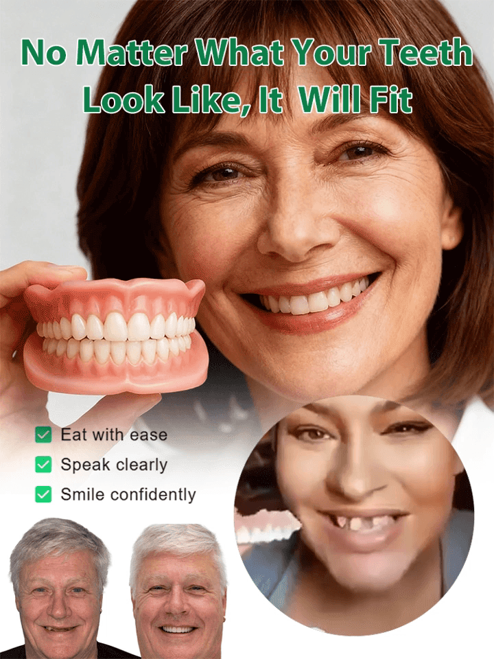 [Trustworthy Quality] Natural and Realistic Complete Dentures
