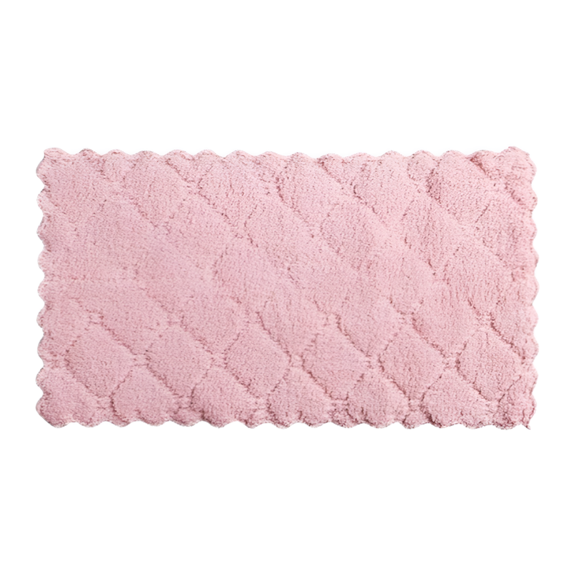 산호 양털 주방용 행주