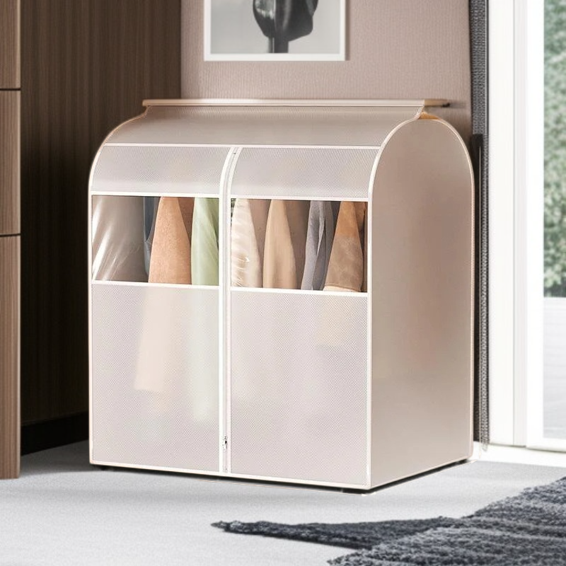 의류 더스트 커버 코트 투명 방습 커버 옷장 걸이 투명 방회 투명 코트 커버