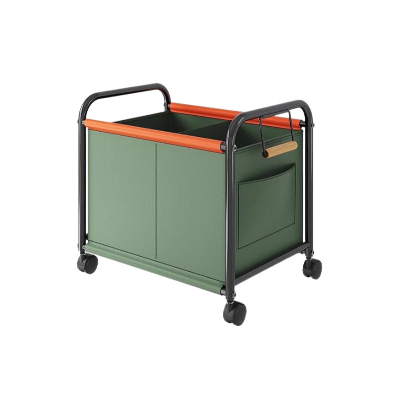 테이블 아래 공간 활용 수납 랙