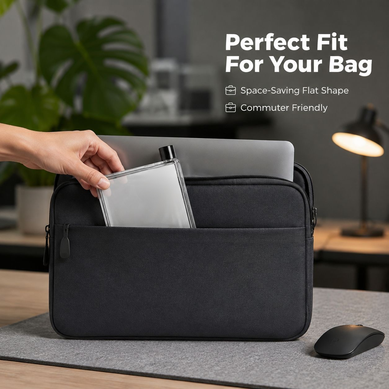 A5 Flat Leakproof Bottle
