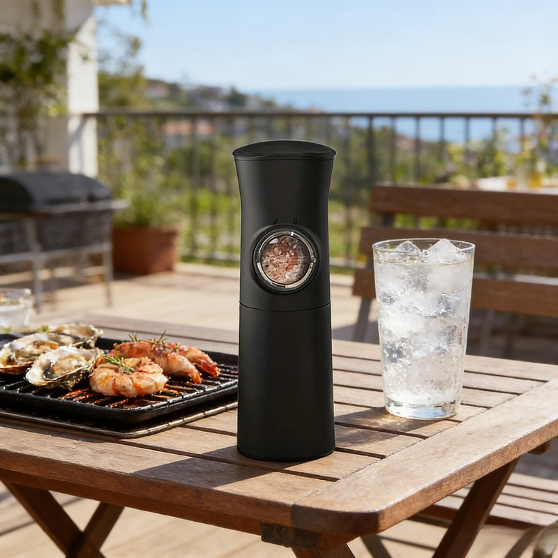 Gravity-Sensing Electric Seasoning Grinder Home Kitchen Appliance