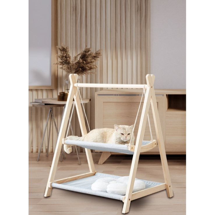 Doppelstöckige Hängematte für Kleintiere