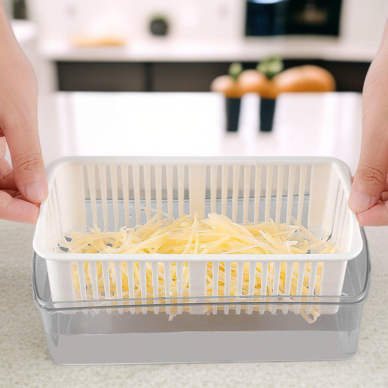 Coupe-légumes multifonctionnel pour cuisine, trancheur et râpe domestique