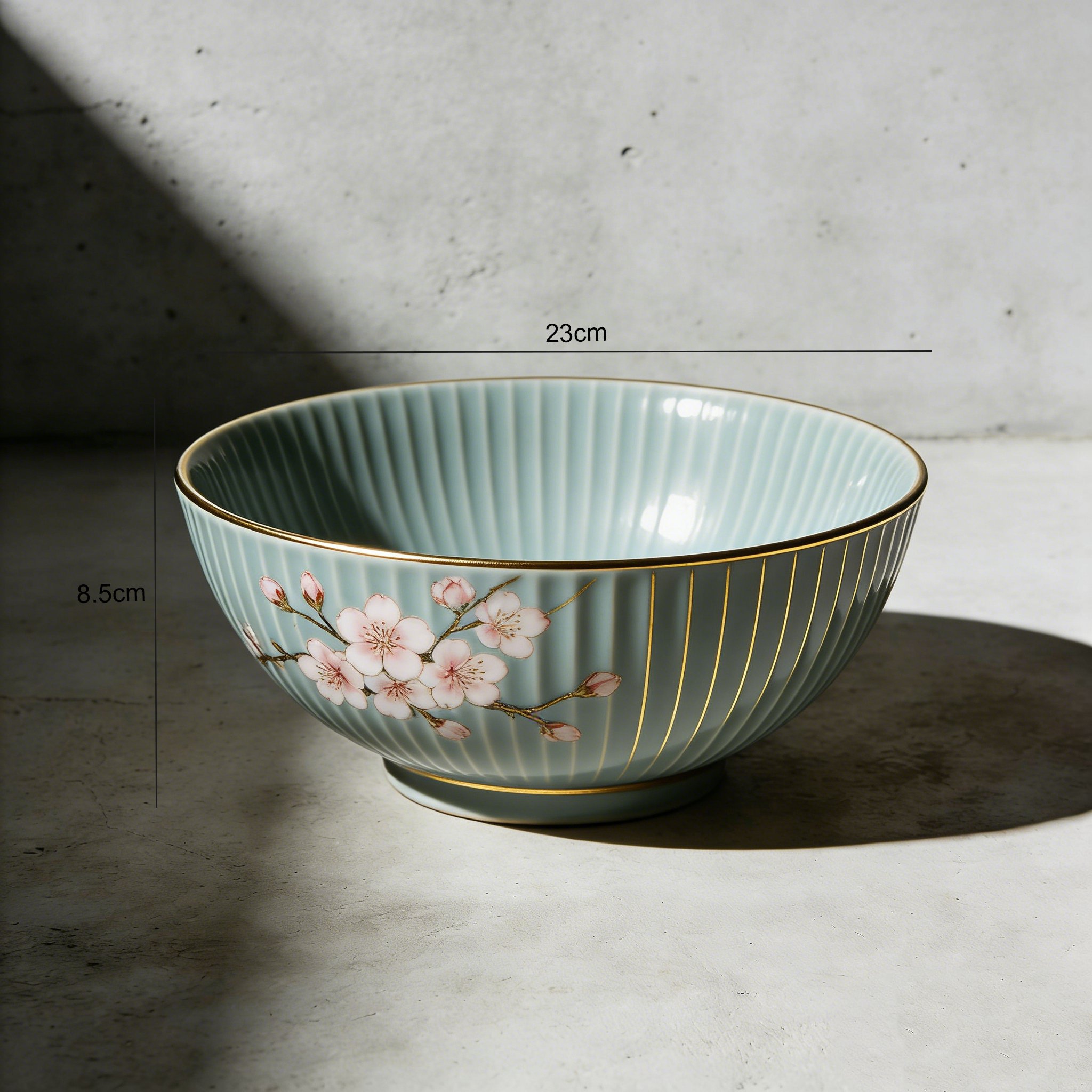 電子レンジ対応の陶磁器ボウル