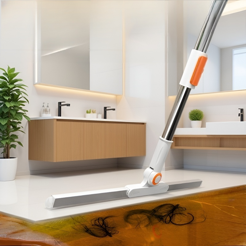 Escoba doble cara con puntos para limpiar agua