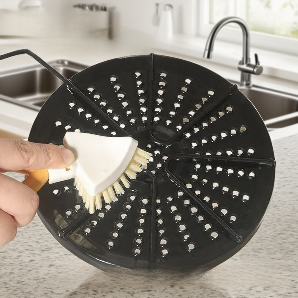 可折疊無死角清潔三角清潔刷