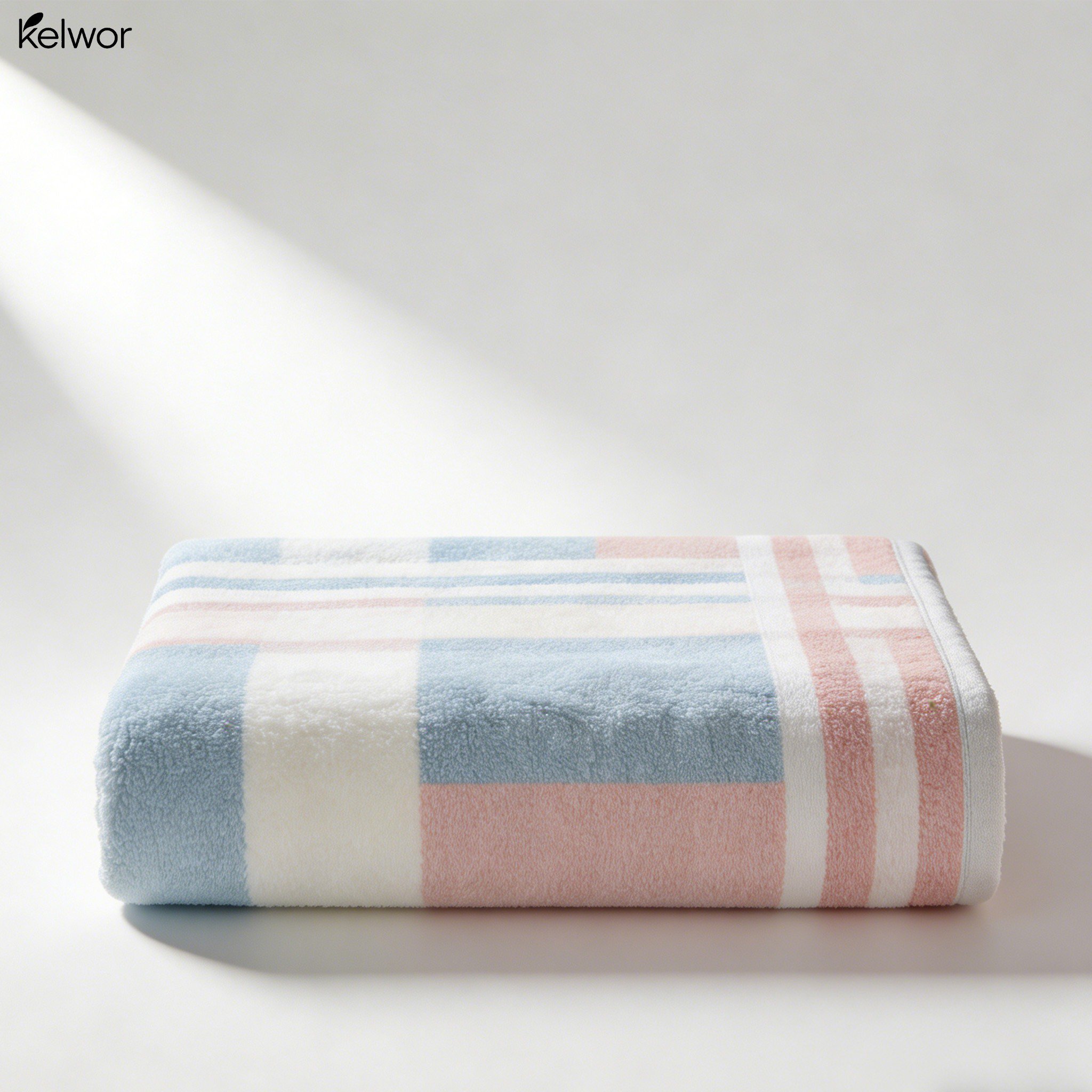 3 ręczniki kąpielowe z czystej bawełny, szybkoschnące