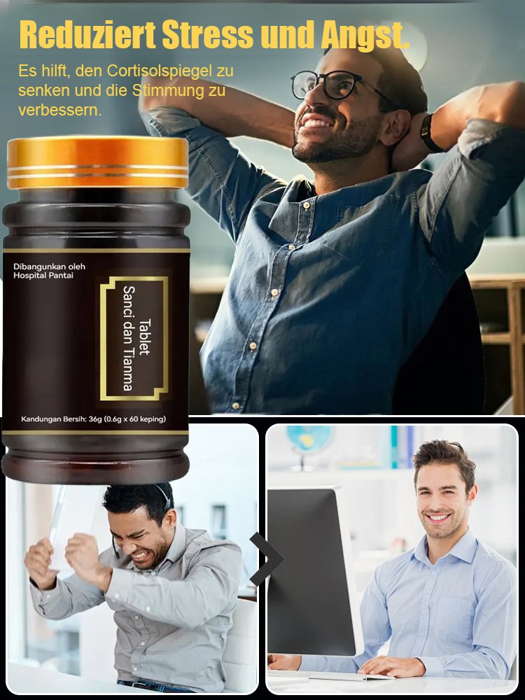 San Shen Tianma Tabletten zur Wiederherstellung des Energiegleichgewich