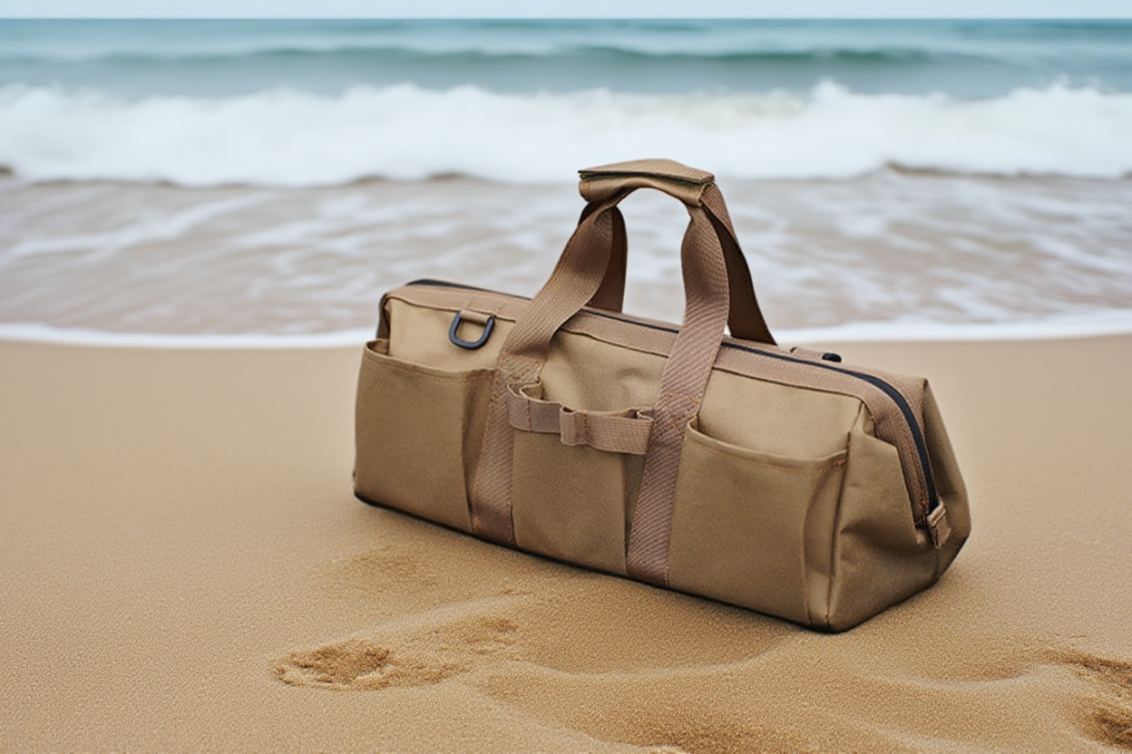 Hardware accessory sorting and storage bag for tools and parts