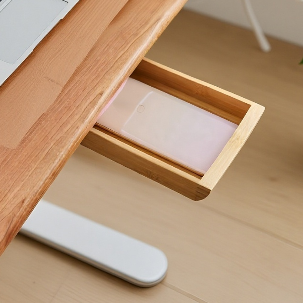 سحب نوع الخشب أشتات تلقي مربع تحت الطاولة