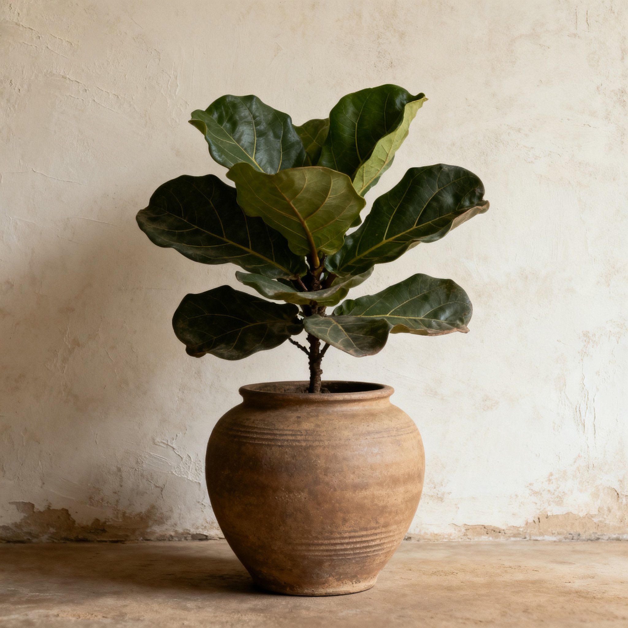 ต้นฟิคัสไลราตั้งกระถาง