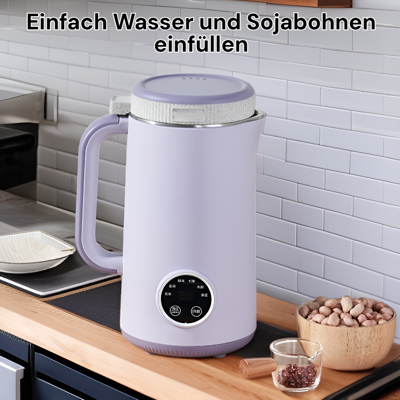Mini-Sojamilchmaschine, vollautomatisch und ohne Filter