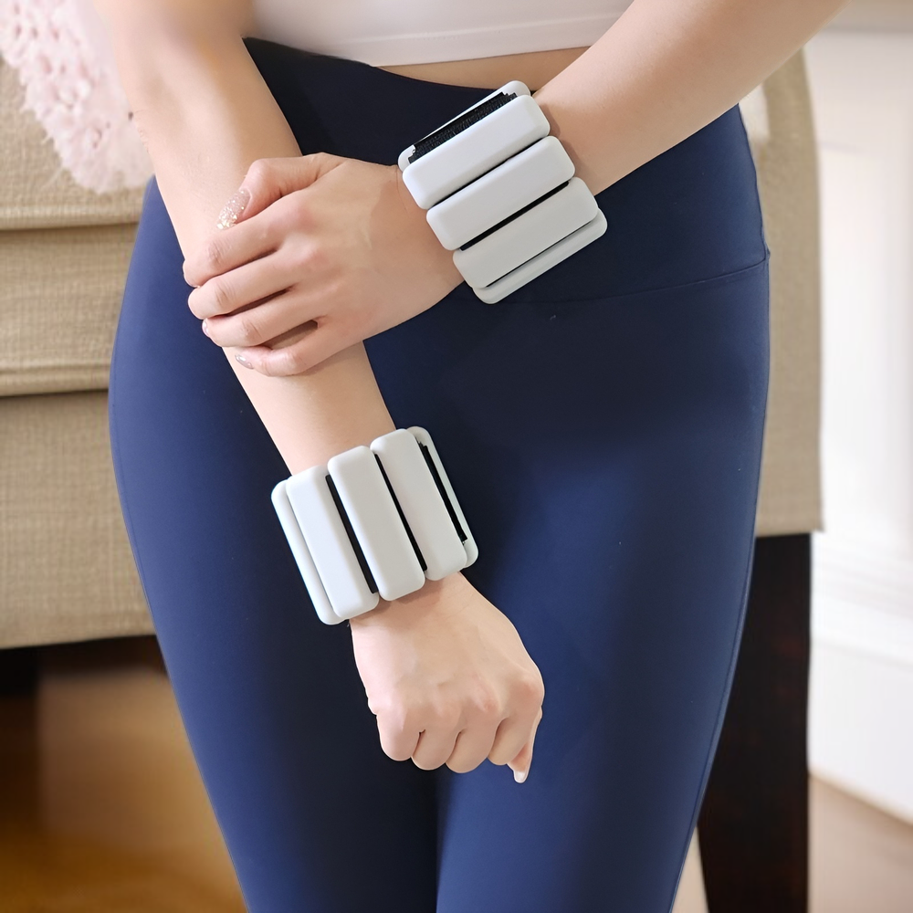 Silikonowa bransoletka fitness z obciążeniem