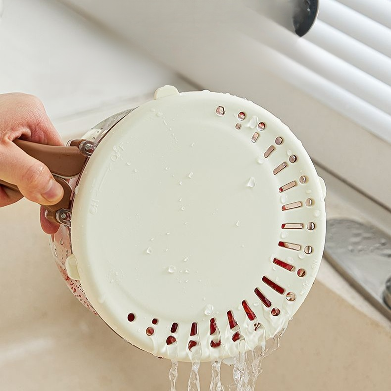 折りたたみ式水切りフルーツバスケット