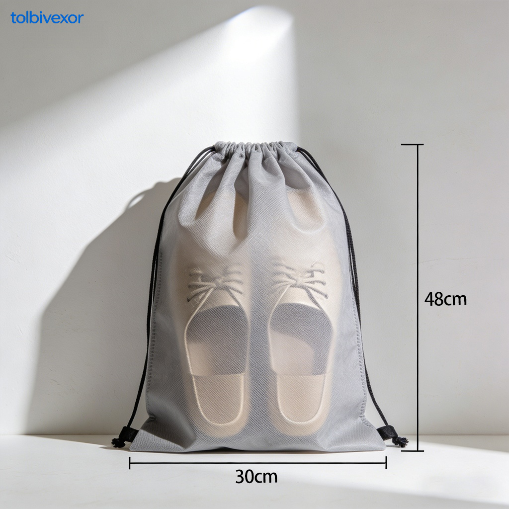 Reusable shoe bags for dustproof protection