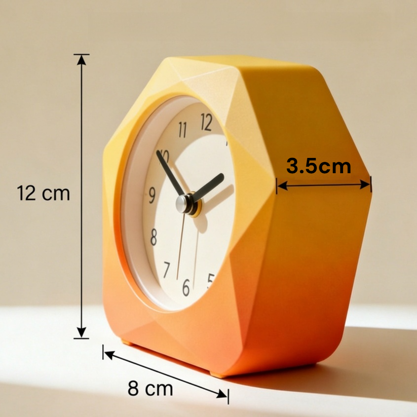 寝室に置いた静音目覚まし時計
