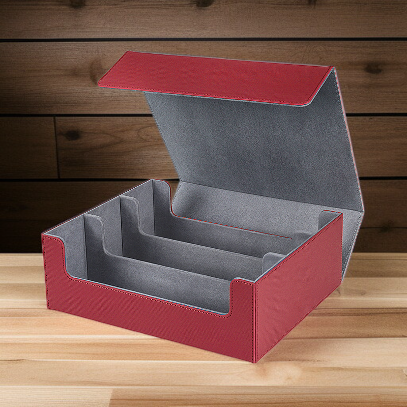 카드 보관함 내부 자석 클로즈업