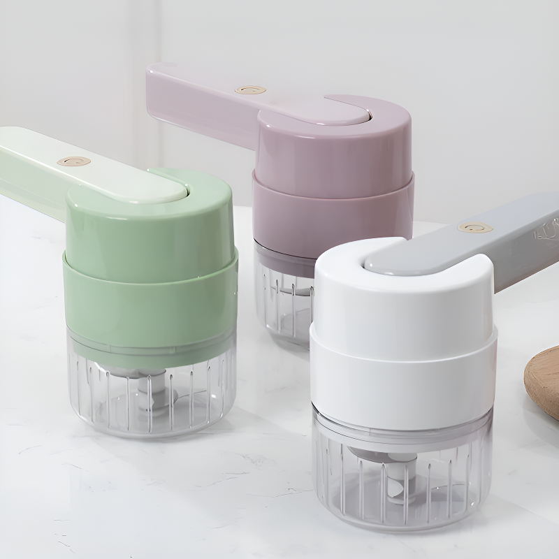 3 ใน 1 ไร้สายกระเทียมบดตีไข่