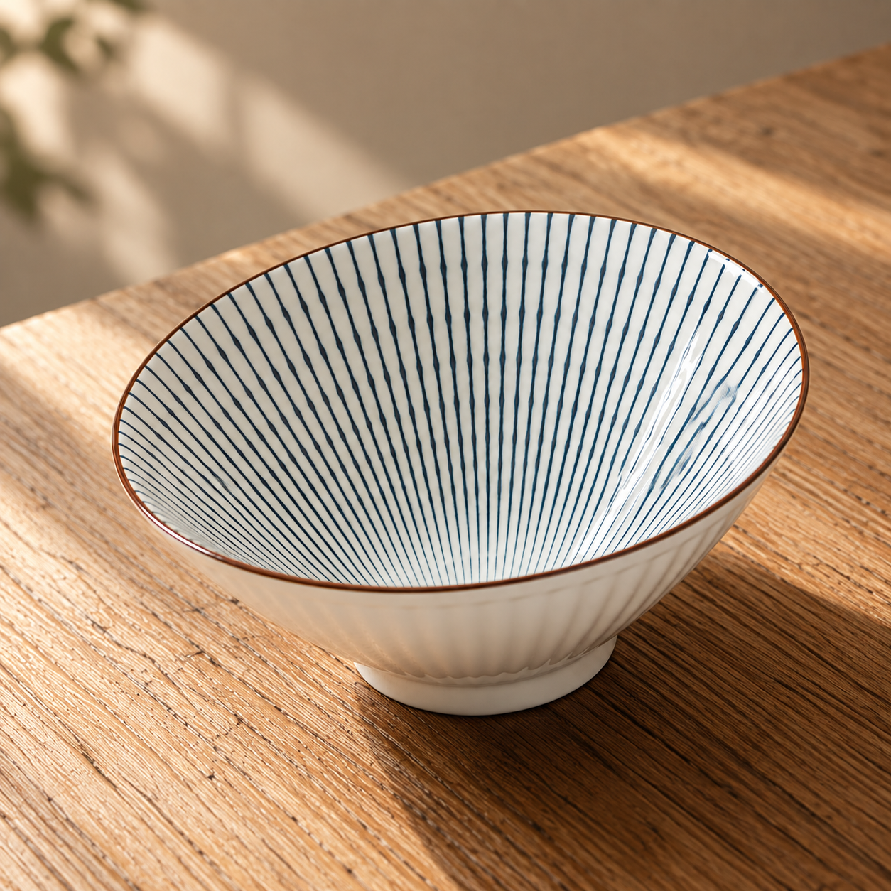 Versatile ceramic bowl for rice and grains