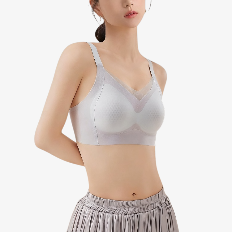 女性用超薄シームレスアイスブラ