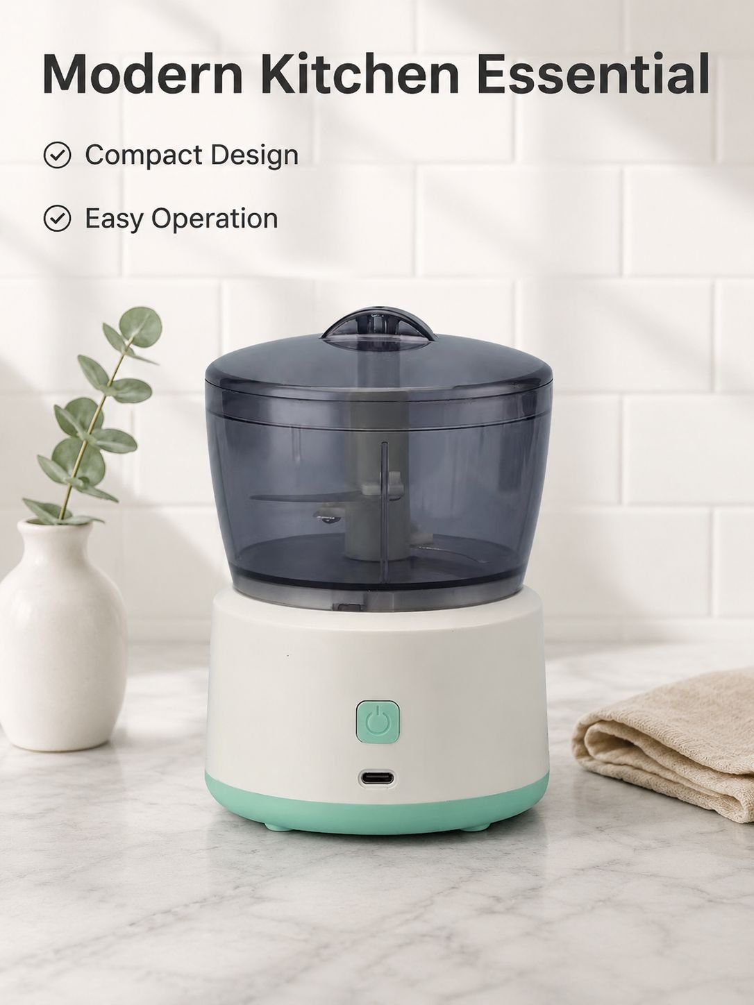 Home Multifunctional Mixer Mini Meat Grinder Electric Slicer Blender