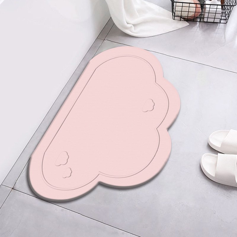 Wasseraufnahme-Badmatte für Toilette