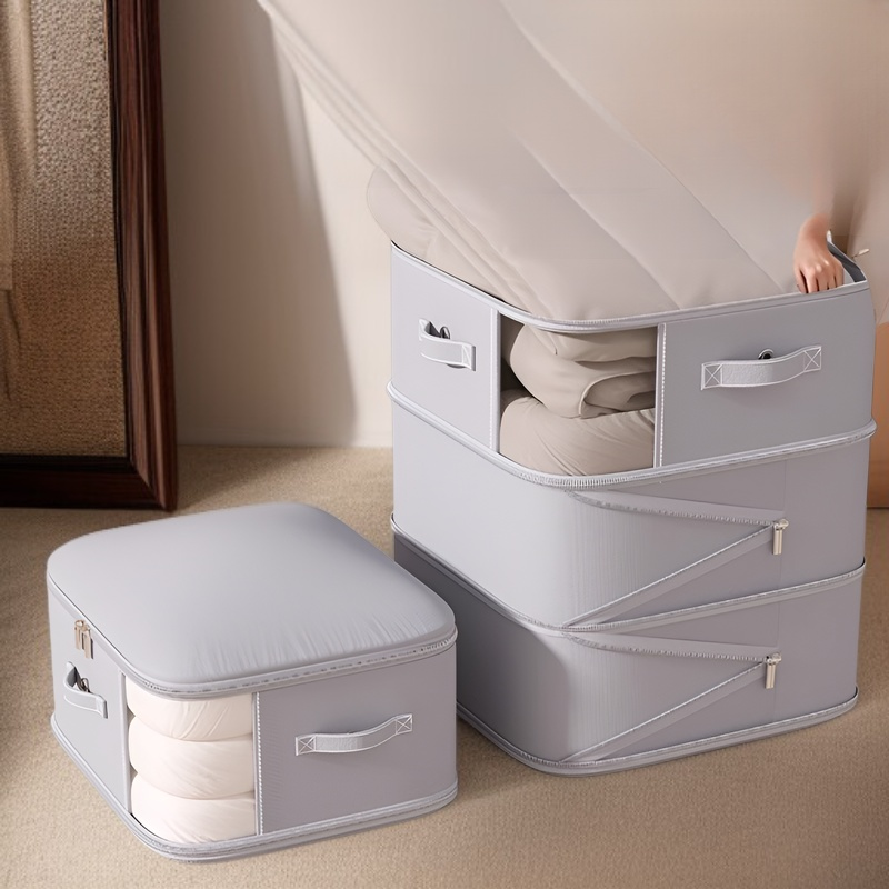 ダウンジャケット、キルト、シルクキルト用のキルト収納バッグ、冬物季節衣類や寝具収納バッグ用の特別な圧縮バッグ