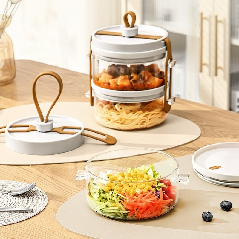 Sealed Glass Food Container for Microwave