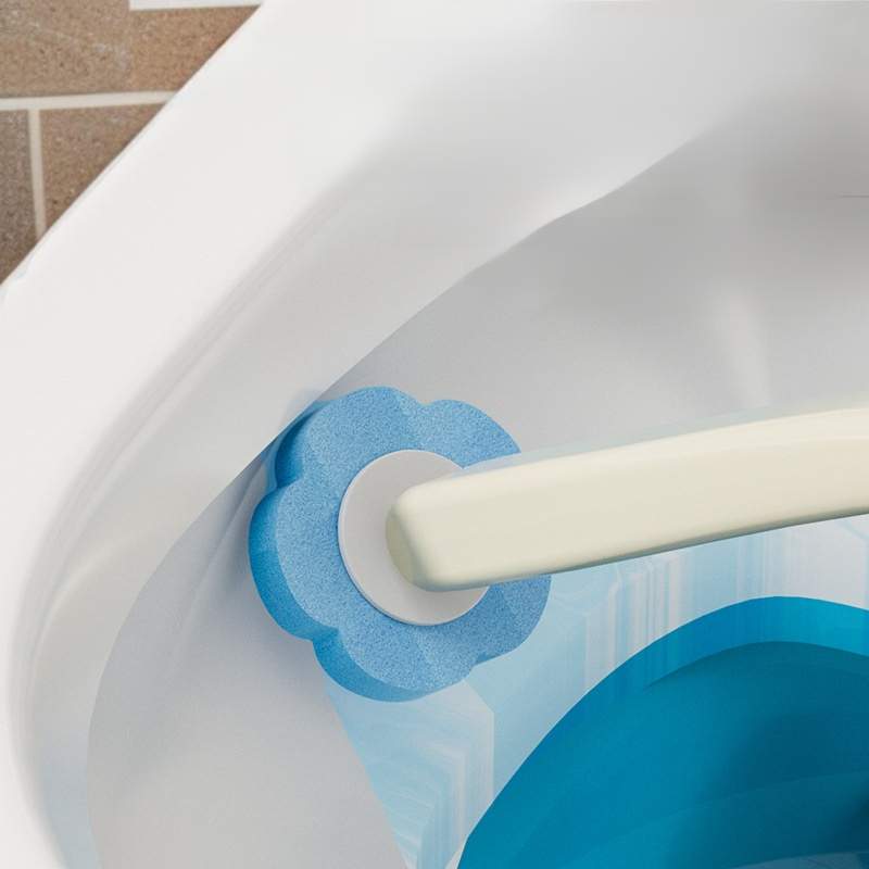 가정용 사각 강력 화장실 브러쉬 세트 일회용 교체 얼룩 제거 브러쉬 홀리스 설치 살균 변기 브러쉬