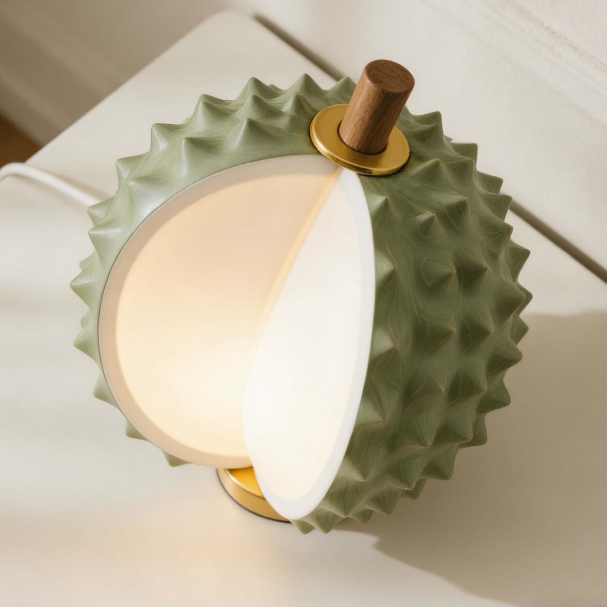 책상 위에 놓인 센서 데스크 조명