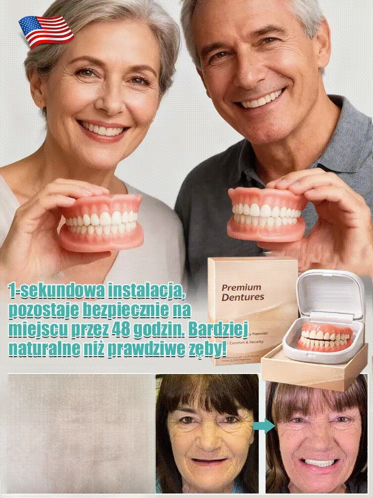 Zestaw Przywracający Uśmiech 2.0 | Wygodna Proteza dla Seniorów i Dorosłych(-50%)