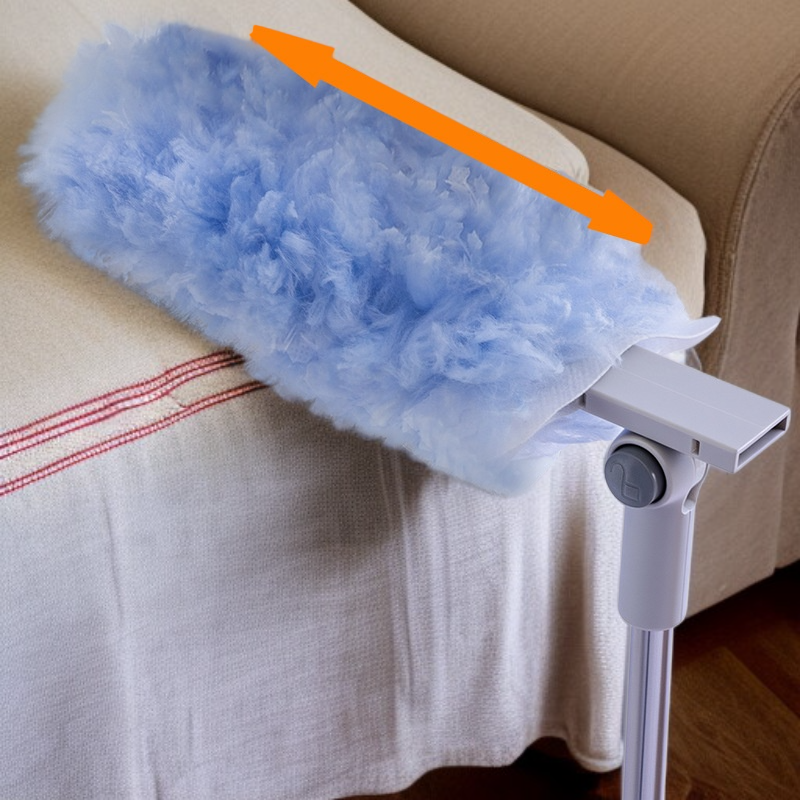 Plumero desechable extensible, herramienta de limpieza de polvo con absorción electrostática