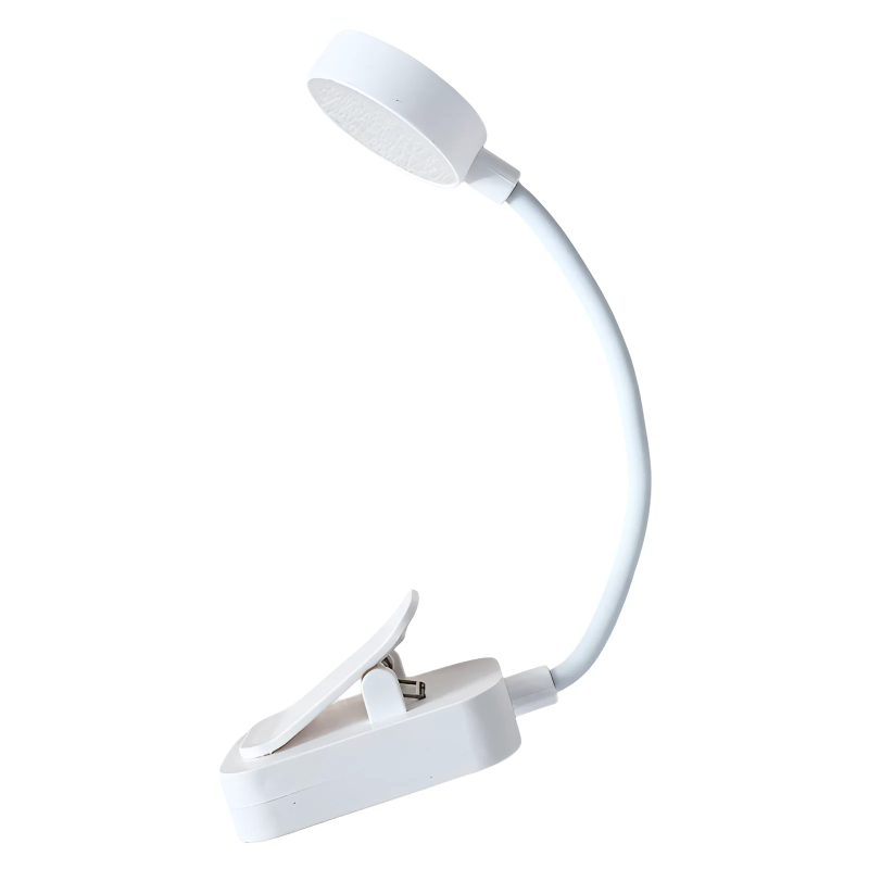 Lampe de lecture portable à pince